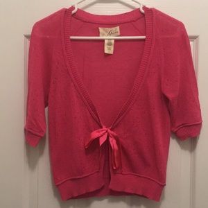 Guess Pink Cardigan